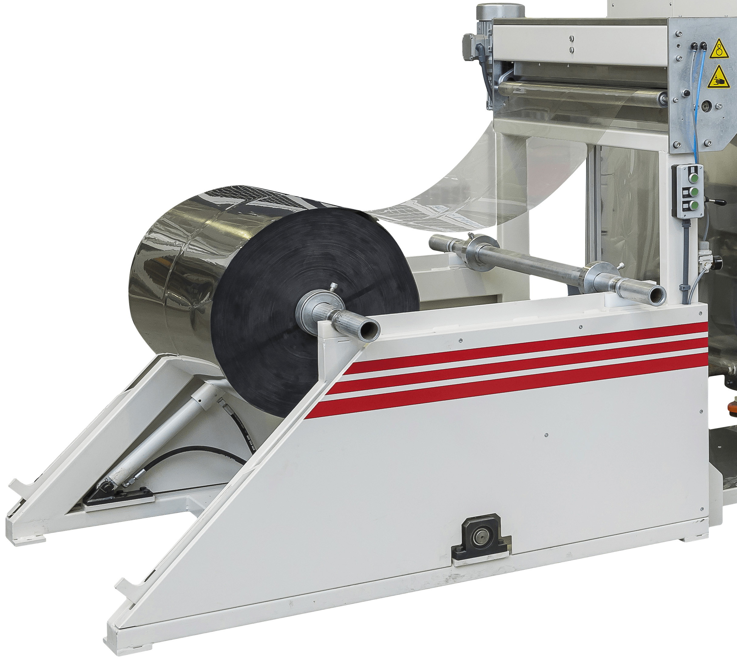 Thermoforming machine unwinder