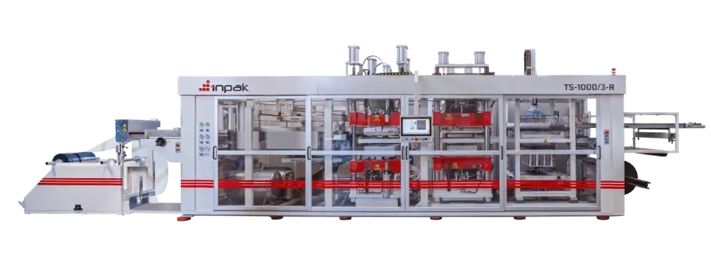 INPAK - 3 Station Plastic Thermoforming Machines for Flexible Production