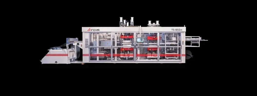 INPAK - 3 Station Plastic Thermoforming Machines for Flexible Production