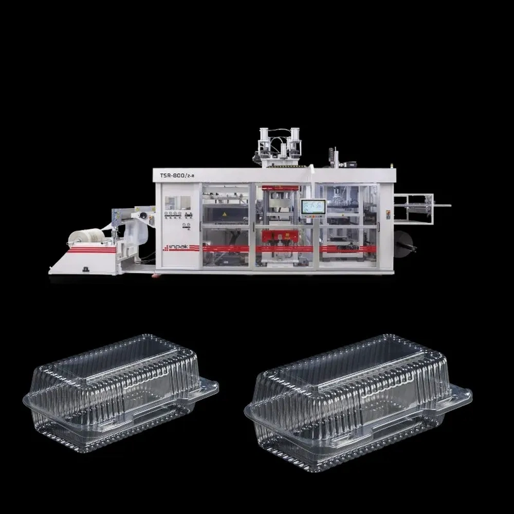 INPAK - 3 Station Plastic Thermoforming Machines for Flexible Production